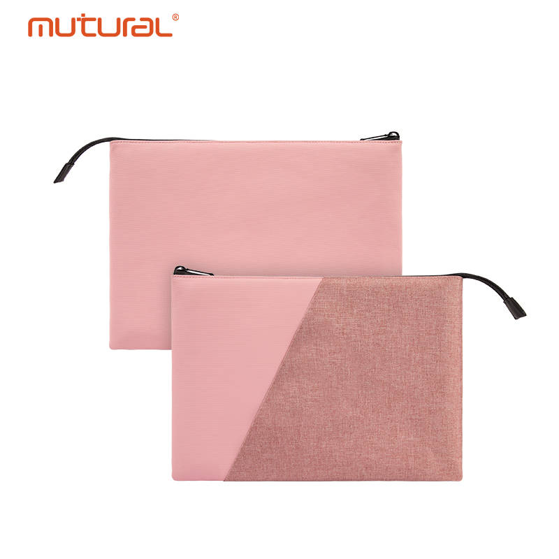 Jike Series Spliced Zipper Inner Bag